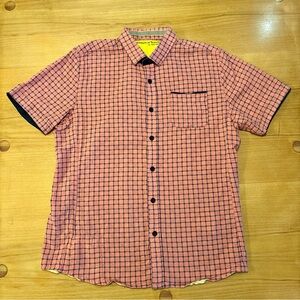 Descendant of Thieves by Dres Ladro Men's short sleeve button down - size M